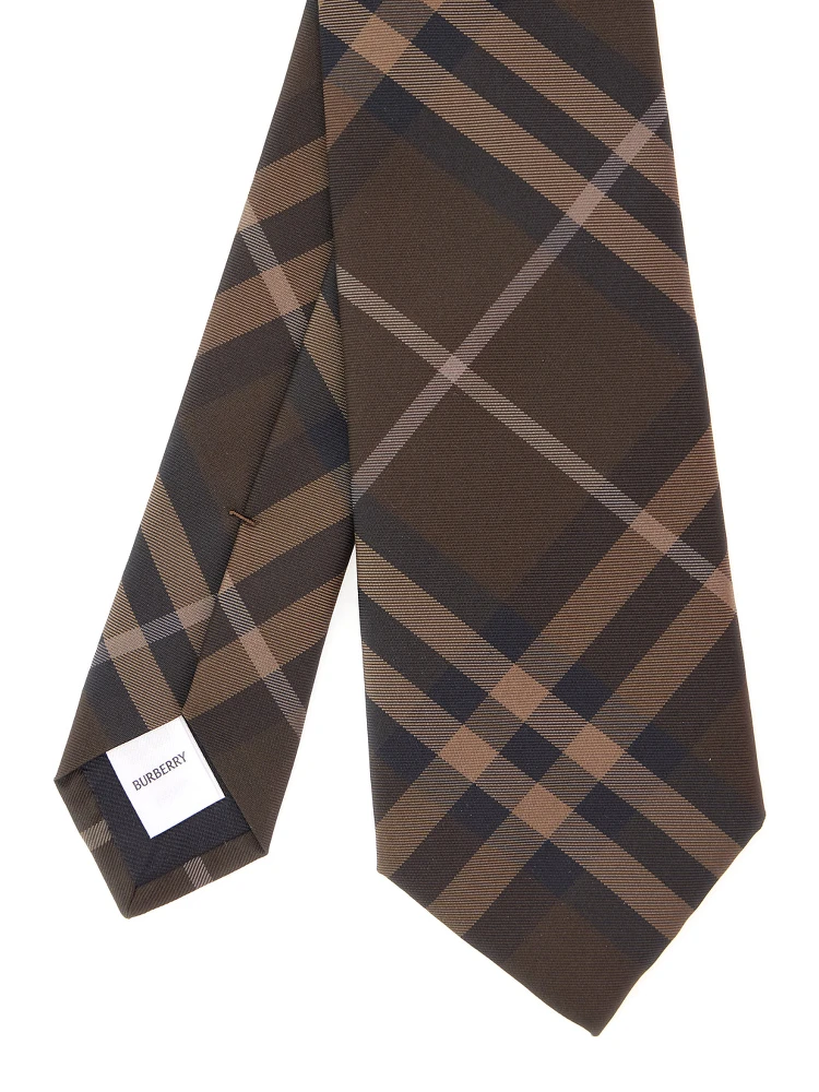 Checkered Manston Bow Tie with Brown Icons alternative