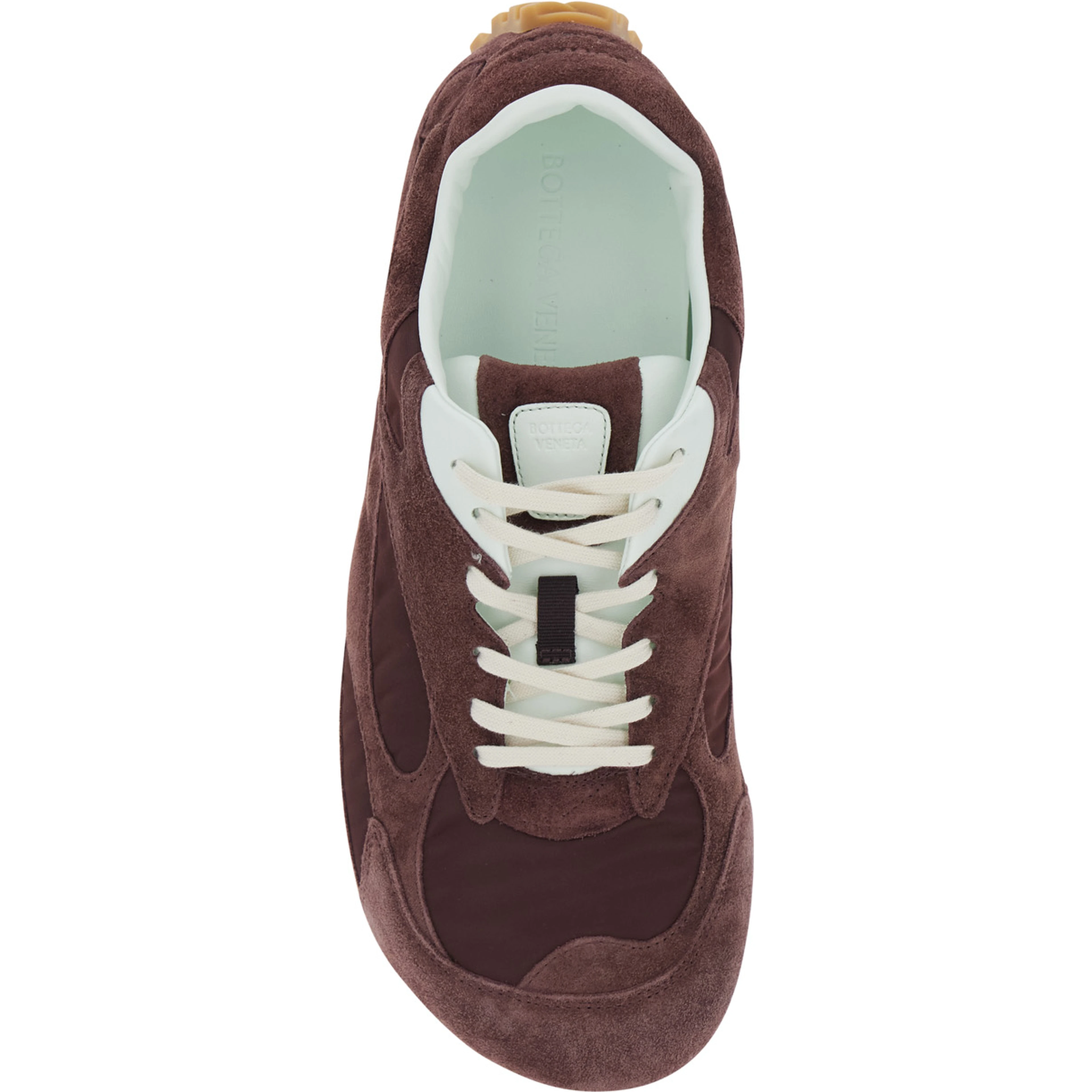 Orbit Flash Bordeaux Low Top Sneakers with Rubber Sole and Logo Patch on the Tongue in Suede for Men