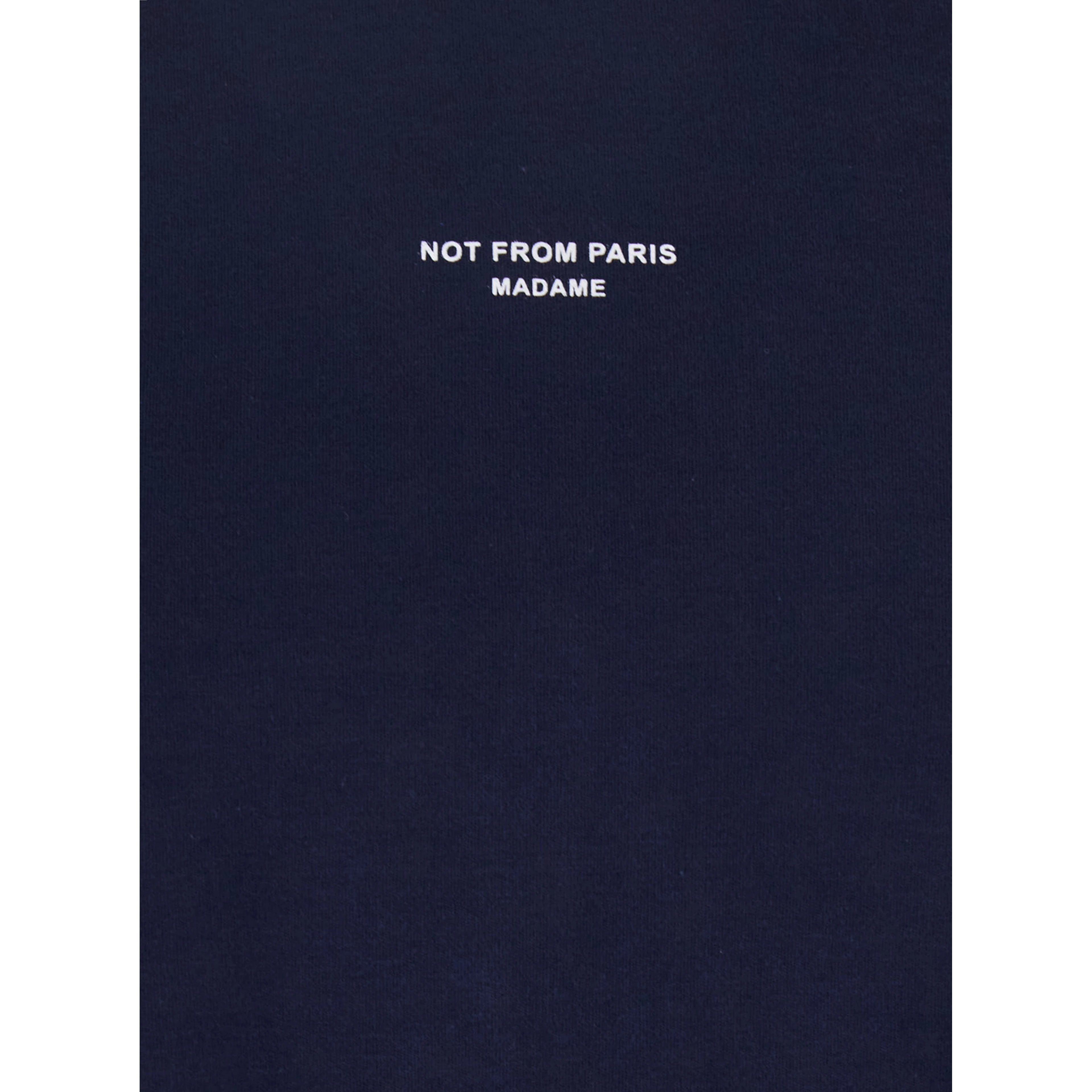 T-Shirt Le T-Shirt Slogan Classique Crew Neck with Slogan Print Detail on the Front in Blue Cotton for Men