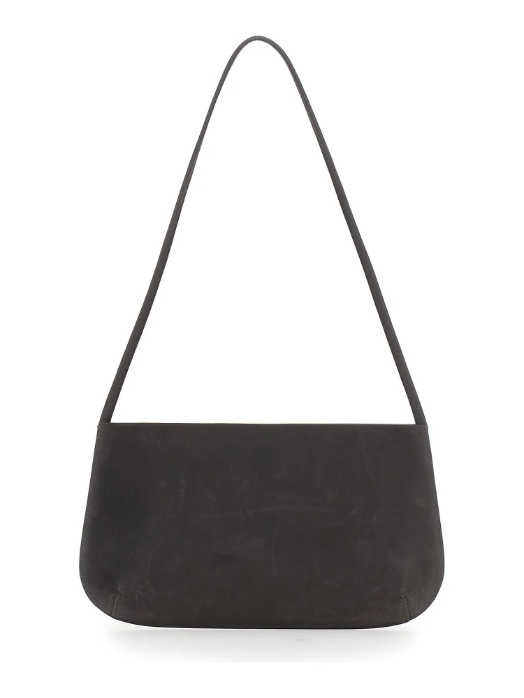 BRA BAG with leather details and brown zip unisex