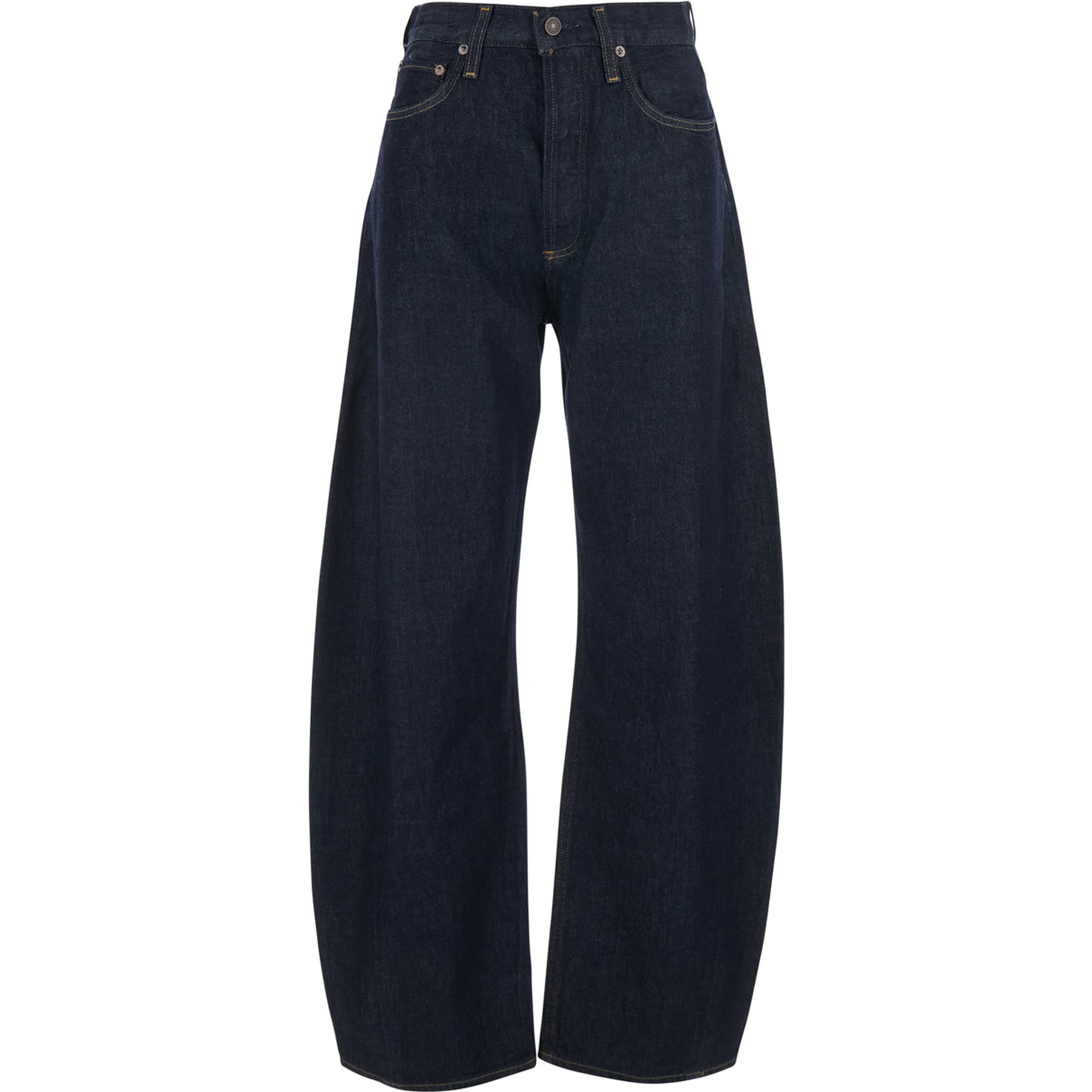 LUNA blue Jeans with five-pocket design in denim for women