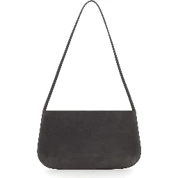 BRA BAG with leather details and brown zip unisex