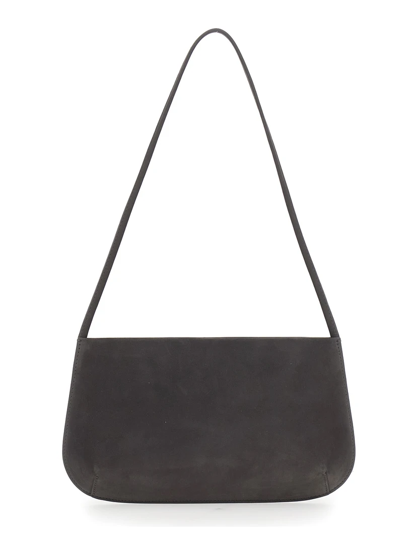BRA BAG with leather details and brown zip unisex