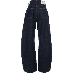 LUNA blue Jeans with five-pocket design in denim for women
