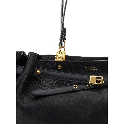 FAN CARRYALL MEDIUM BAG IN POLISHED SHEEPSKIN