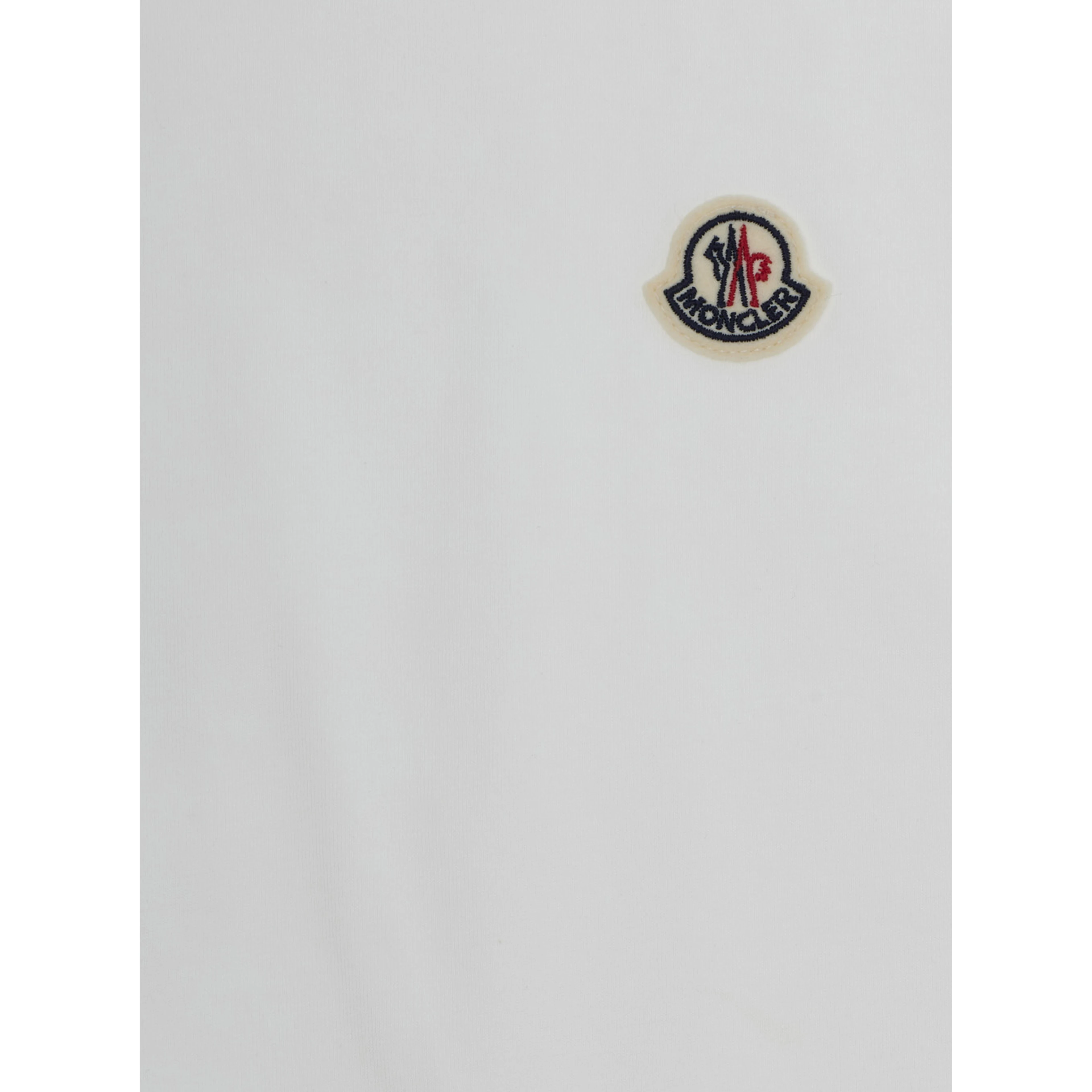 white T-shirt with logo and patch in cotton Boy
