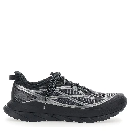 Mach Remastered Aura Black low top sneakers with Camouflage Graphic Print in Tech Fabric Unisex