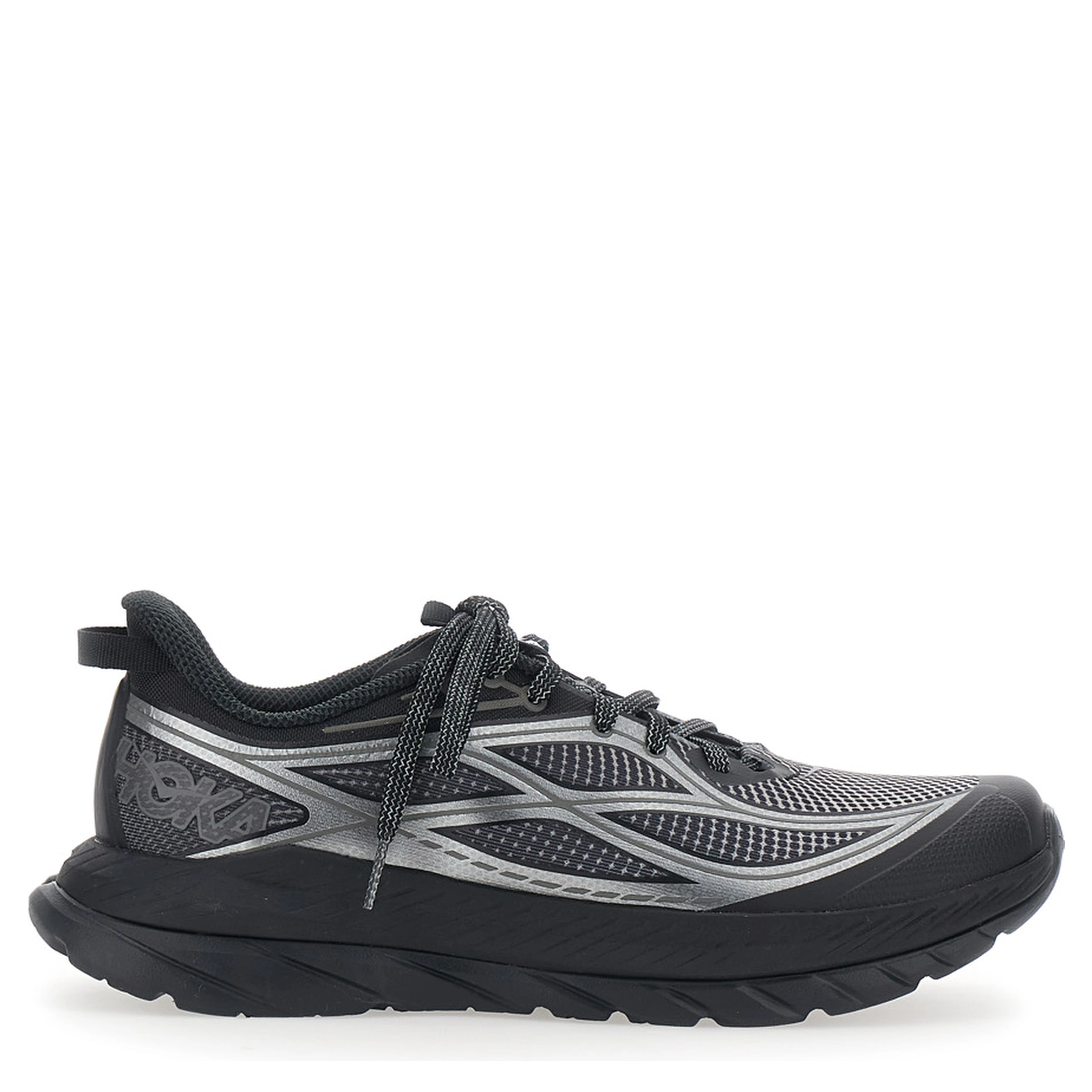 Mach Remastered Aura Black low top sneakers with Camouflage Graphic Print in Tech Fabric Unisex