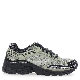 Progrid Omni 9 green Sneakers with embossed logo on the side and serrated sole in Tech Fabric unisex