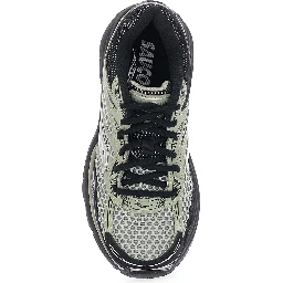 Progrid Omni 9 green Sneakers with embossed logo on the side and serrated sole in Tech Fabric unisex