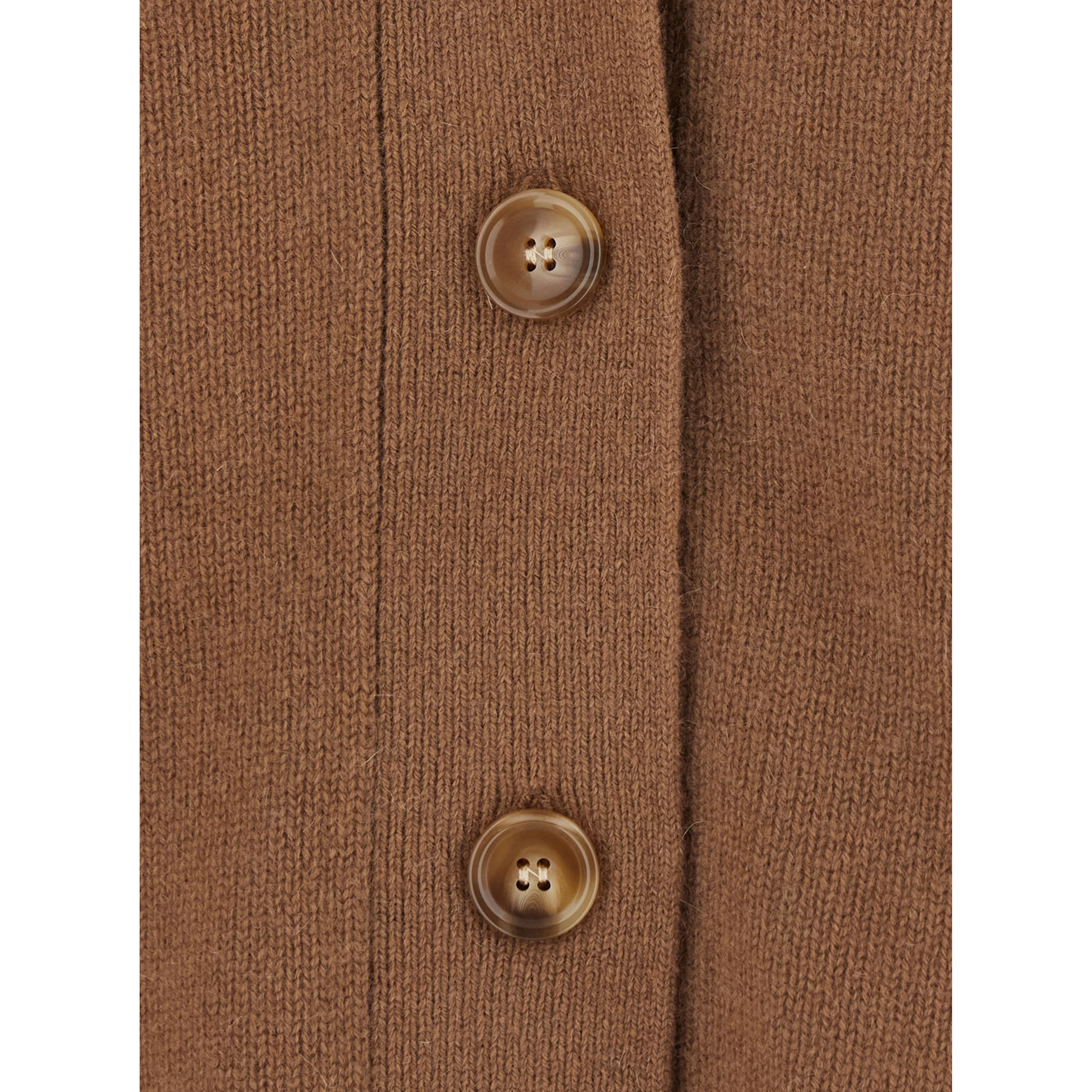 Bicolor cardigan with long sleeves in Tech Fabric beige for women