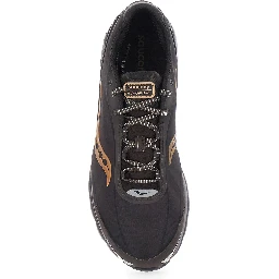 KINVARA 1 brown Sneakers with side logo in fabric unisex