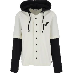 White T-Shirt LE TSHIRT LETRO ML with Long Sleeves and Round Neck in Cotton for Women