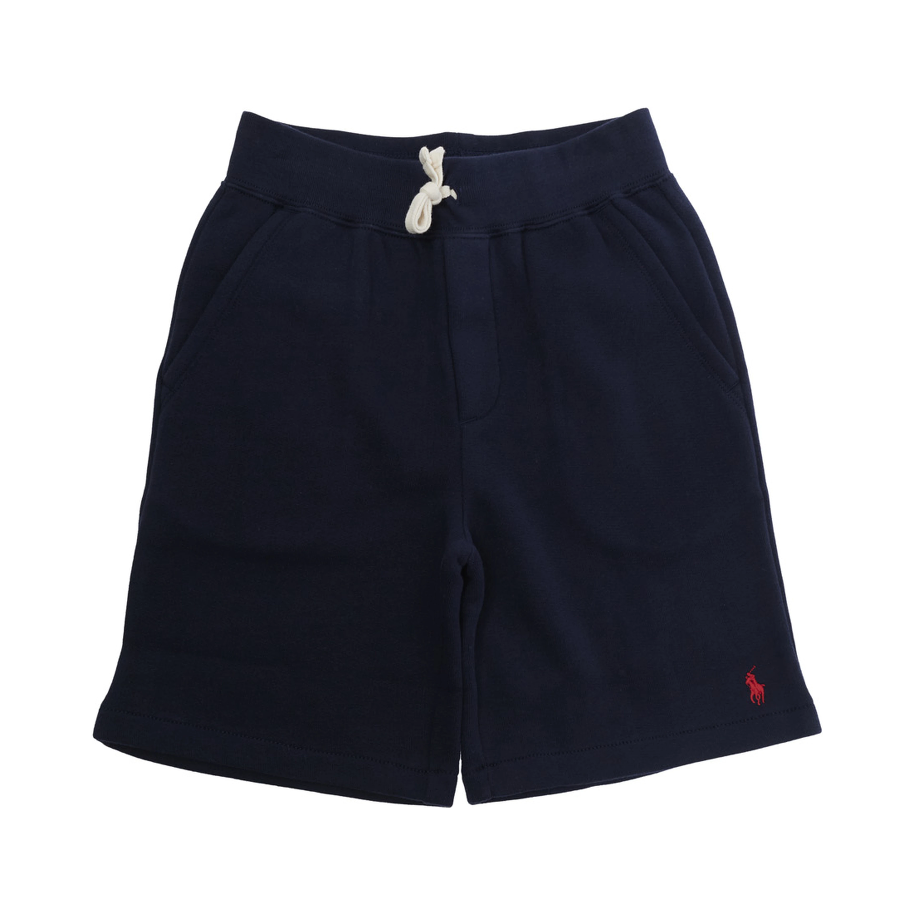 BOTTOMS-SHORT Blue Shorts with Front Pockets in Cotton for Women