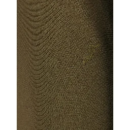 La Robe Mistral Green Dress with boat neckline and cut-out with draping on the back in viscose for women