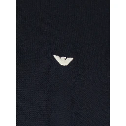 Blue T-Shirt REG FII ACQUILA A PETTO LIOCEL with Logo on the Front in Lyocell and Cotton for Men
