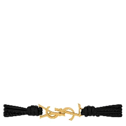 Bracelet Q_NAPPA PARIS with Metallic Finish in Leather for Women