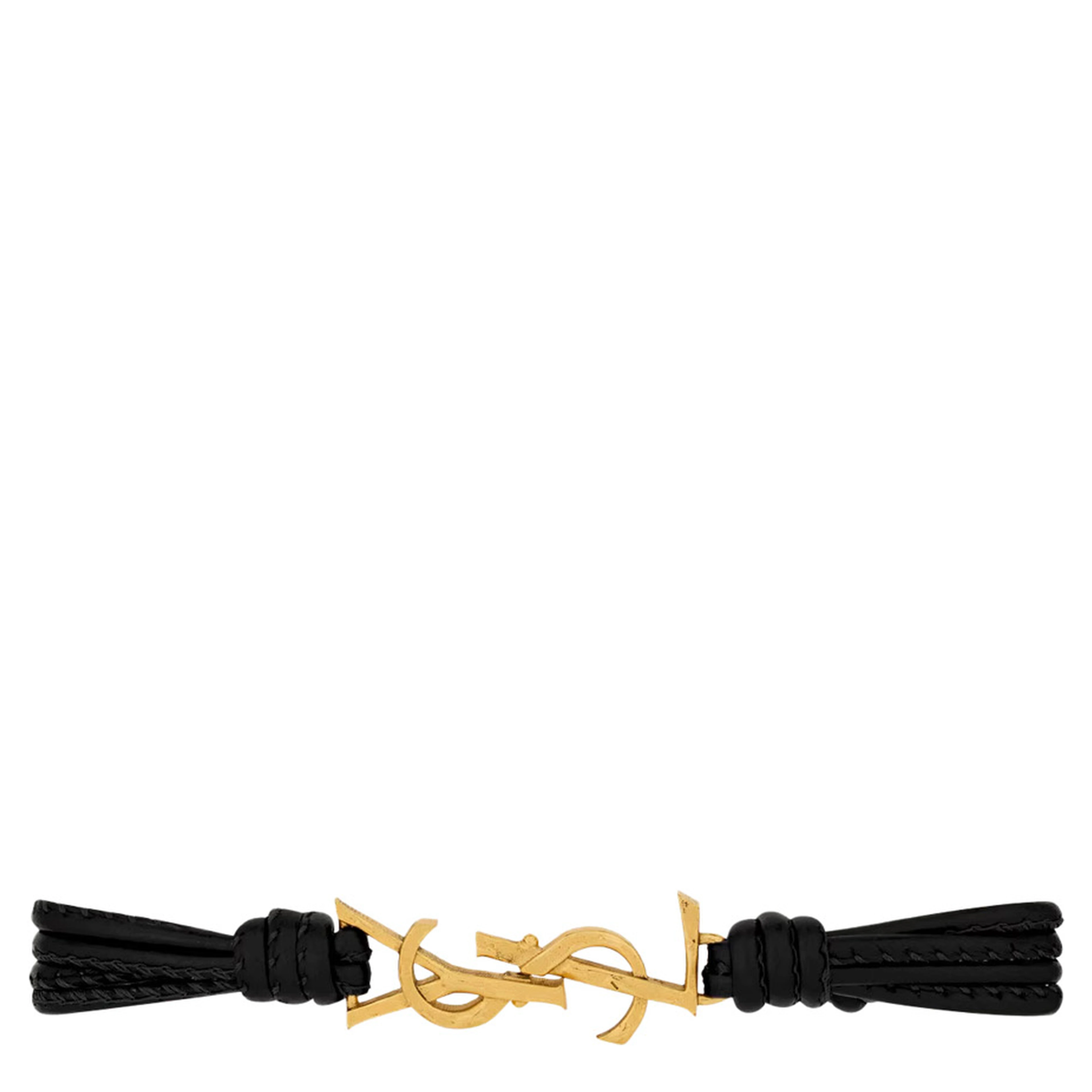 Bracelet Q_NAPPA PARIS with Metallic Finish in Leather for Women