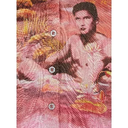 Cardigan NATURIST PRINT Multicolor with Natural Silk Print for Women