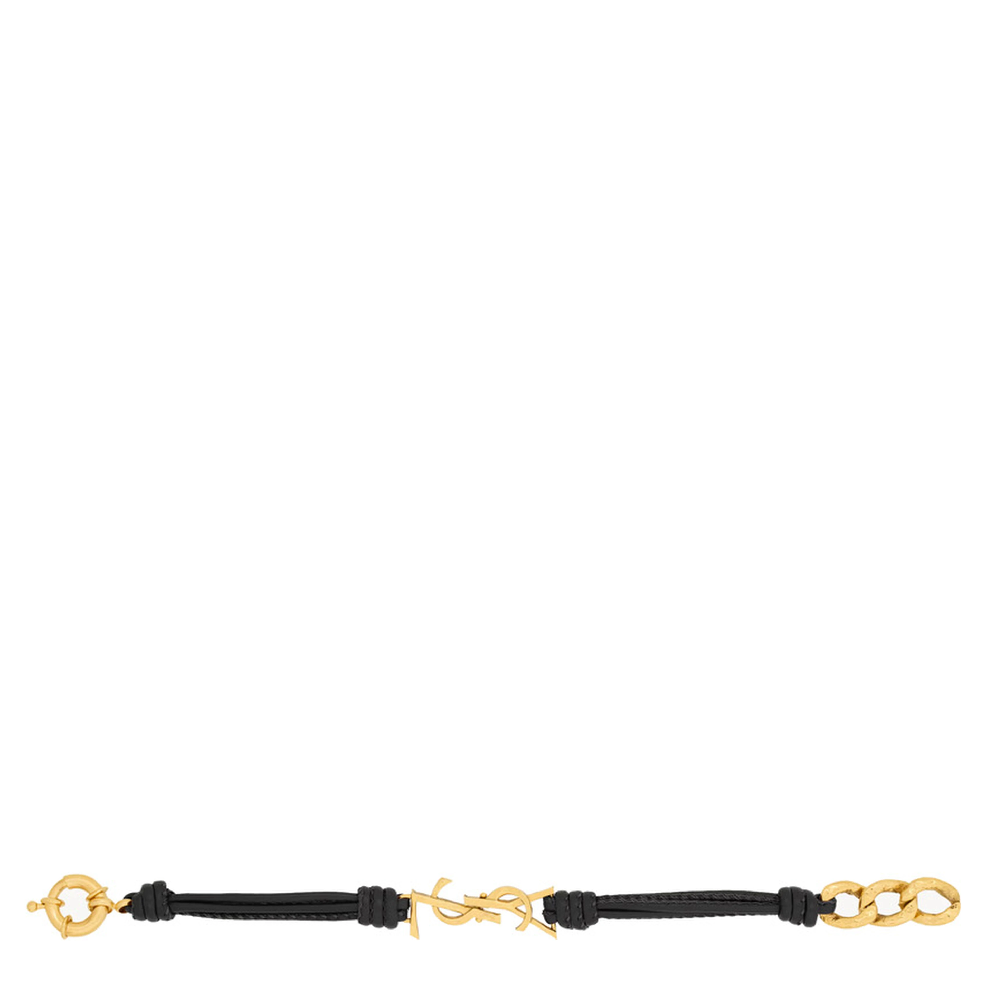 Bracelet Q_NAPPA PARIS with Metallic Finish in Leather for Women