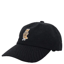 DRESSED FOX CAP - Black - Cap with embroidered logo on the front - Made of Cotton - Unisex