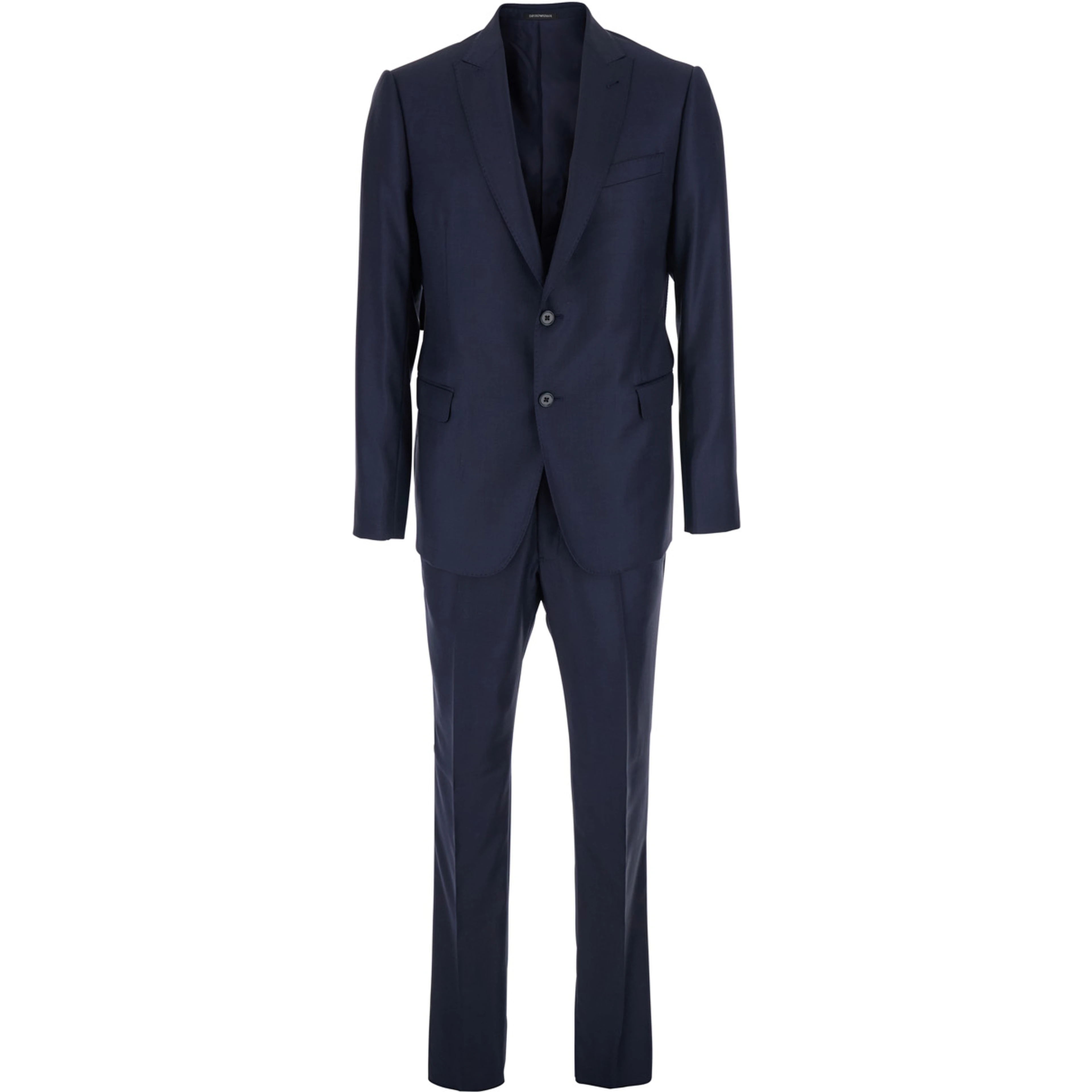 Blue Suit with Jacket and Trousers