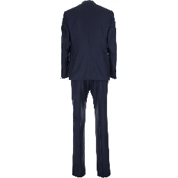 Blue Suit with Jacket and Trousers