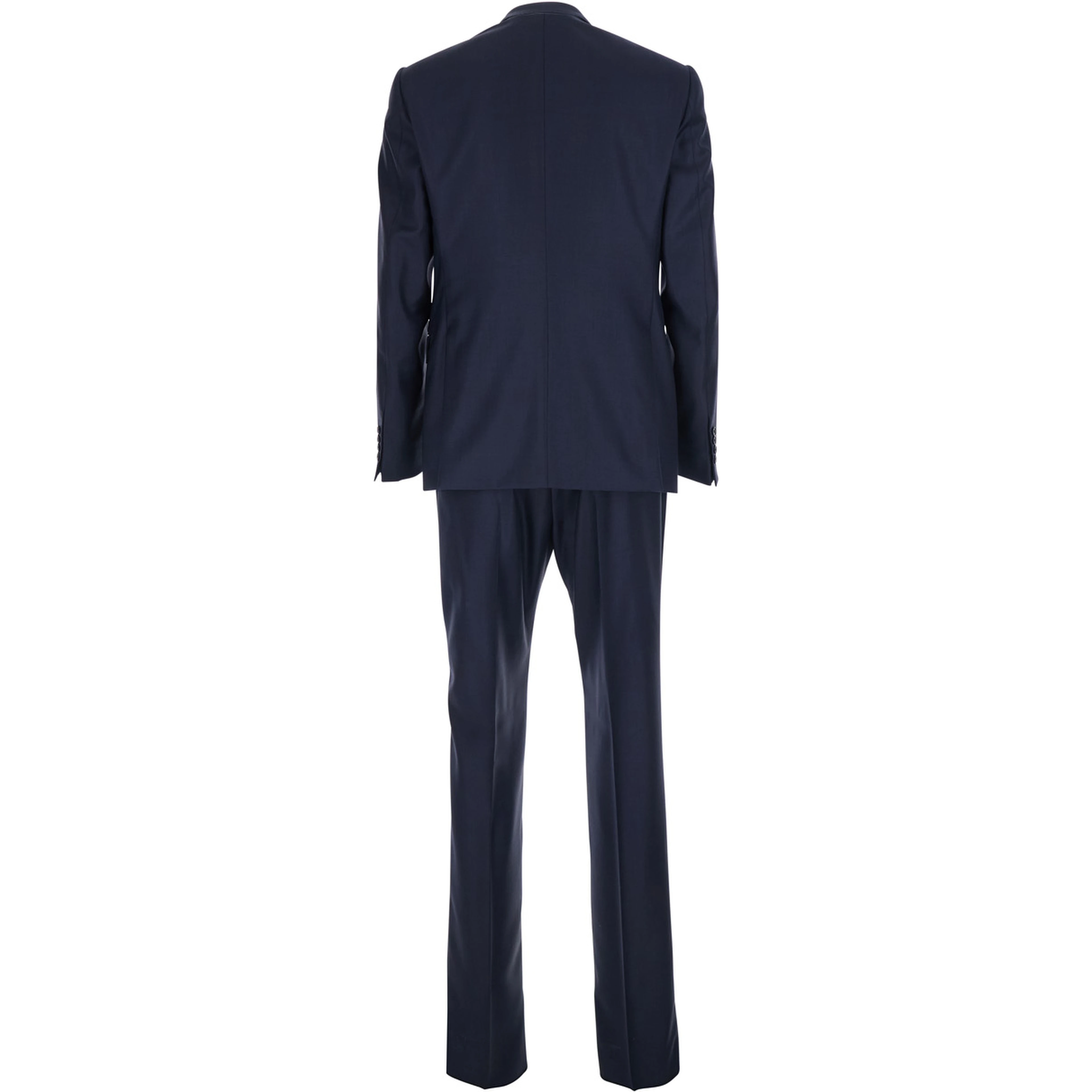 Blue Suit with Jacket and Trousers