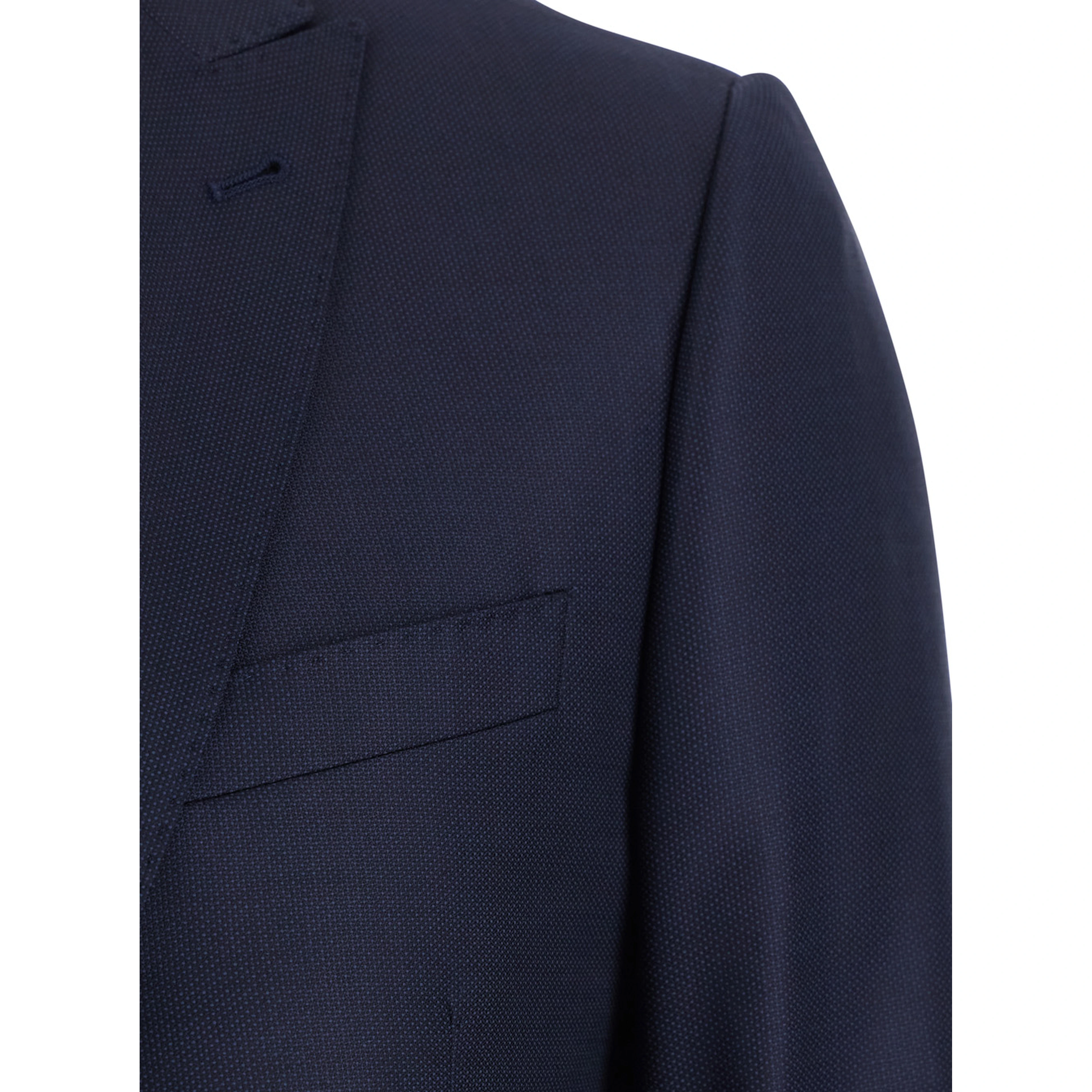 Blue Suit with Jacket and Trousers