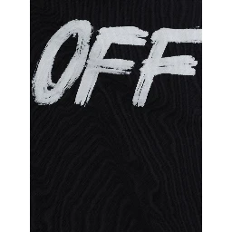 black sweatshirt with fixed hood and logo on the front and back in cotton boy