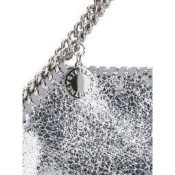 Falabella Metallic Crossbody bag with chain strap and metallic design in Ecoleather for Women