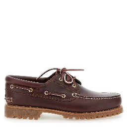 Brown Leather Authentic Loafers for Men