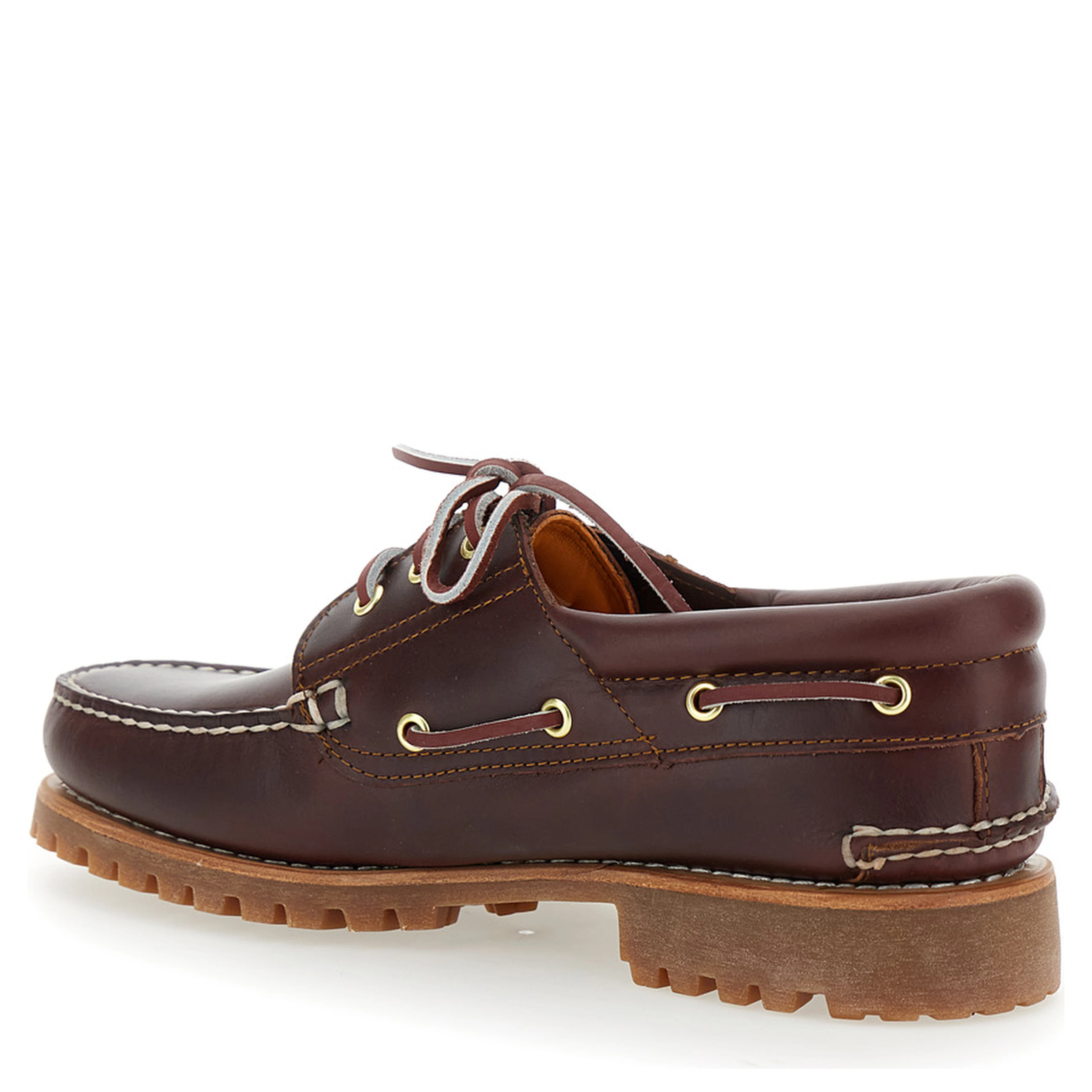 Brown Leather Authentic Loafers for Men