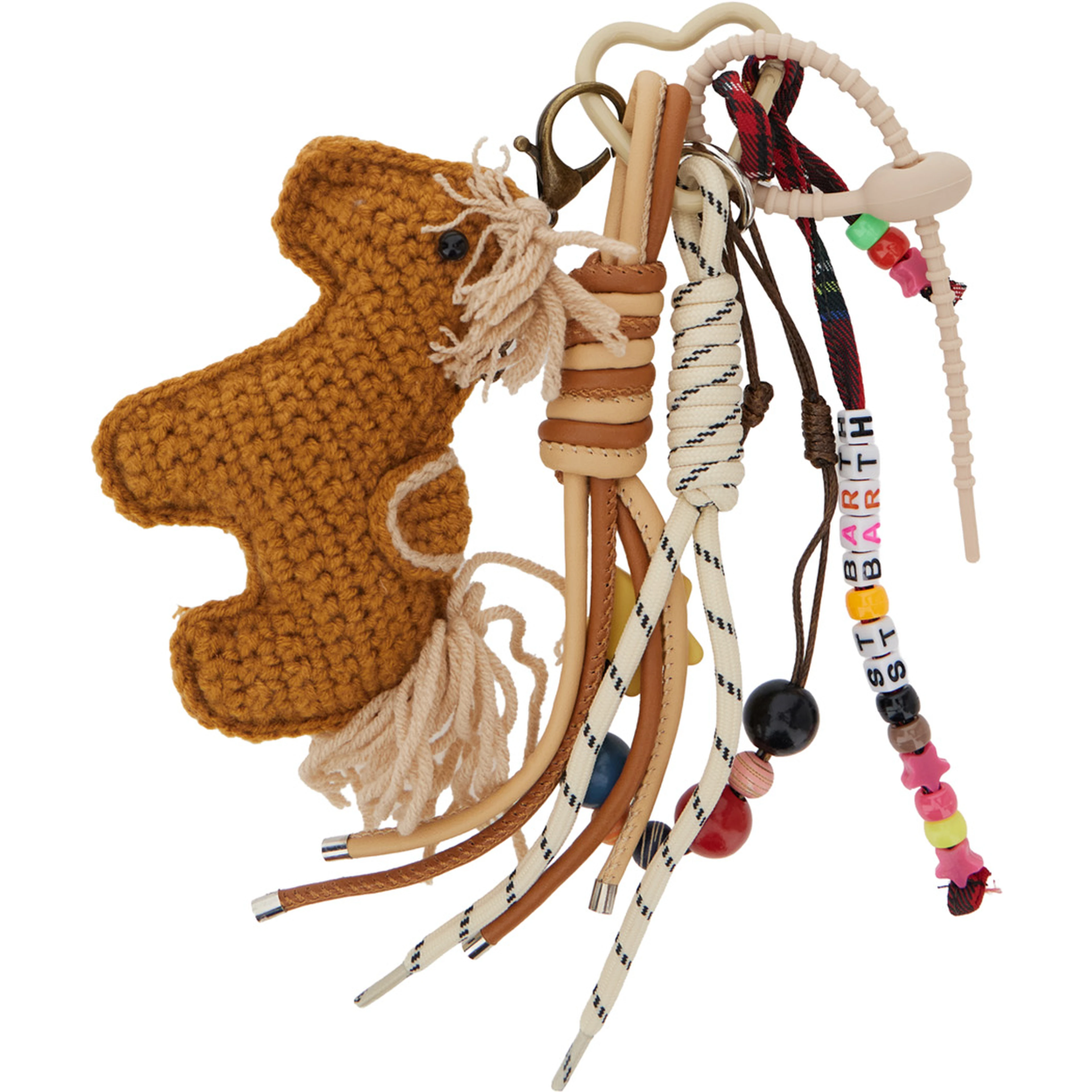 FUNNY CHARM with multicolored details in Tech Fabric and metal alloy for children