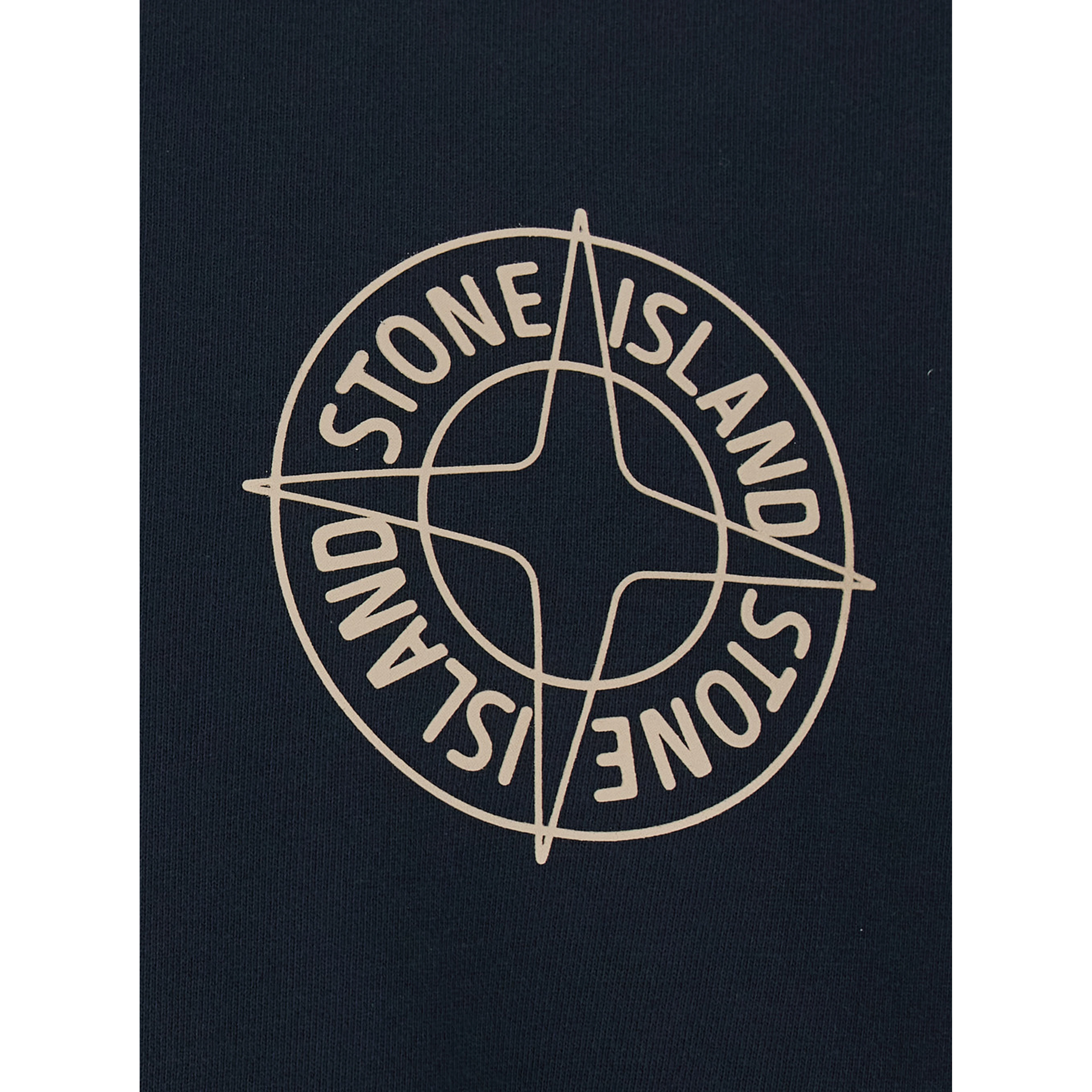 Black Crewneck Sweatshirt with Logo Detail on the Front and Maxi Logo on the Rear in Cotton Man