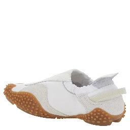 MOSTRO MOOVE - White Sneakers with Colorful Details - Leather - Men