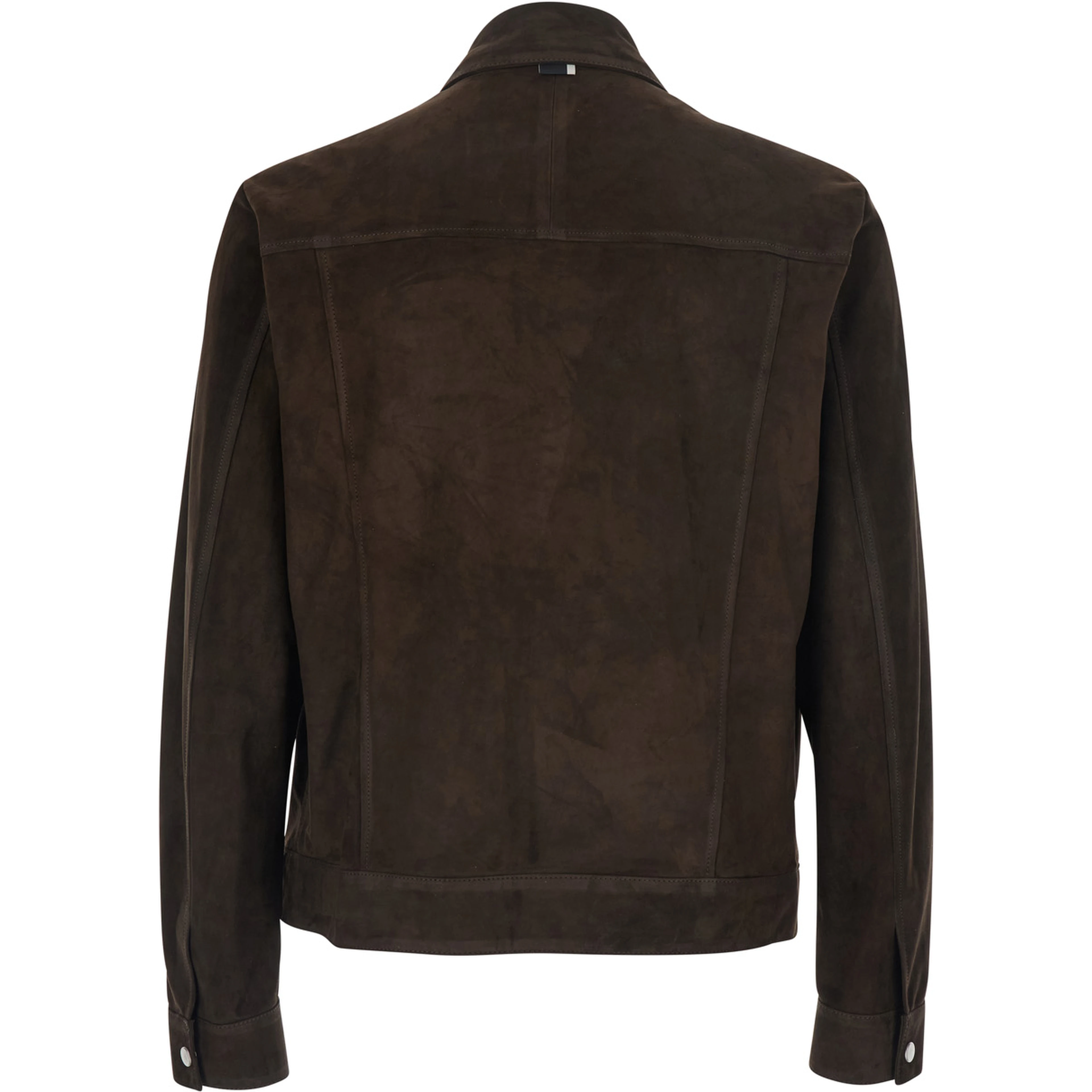 SUEDE BOMBER - Jackets - Brown - Men