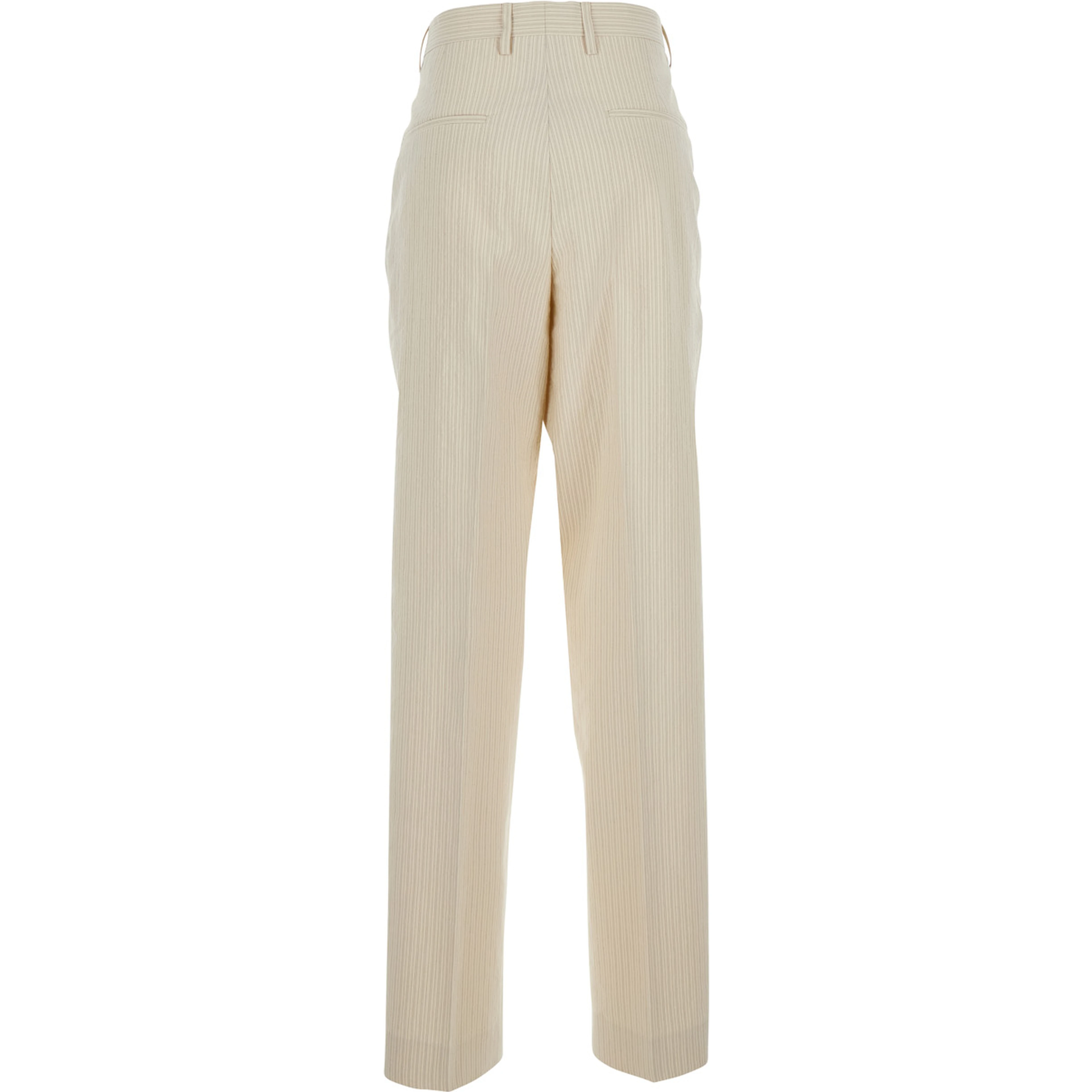 Beige Pilar Pants with Side Pockets for Men