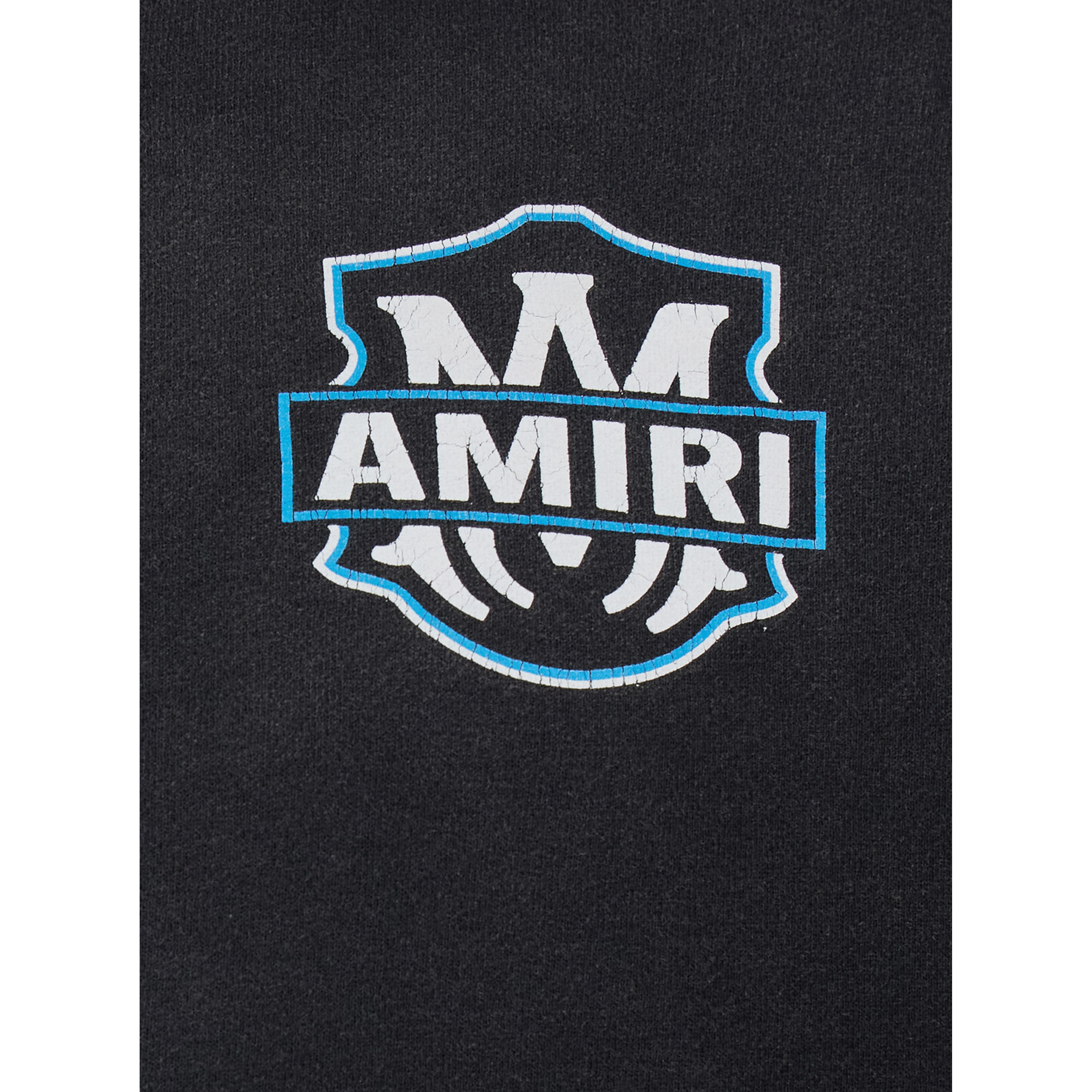Black Hoodie with Front Logo and Maxi Logo on the Back for Men