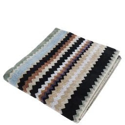 CURT Towel multicolored with zigzag motif in Tech Fabric unisex