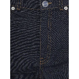 Shorts Logo with Logo Detail on the Front in Blue Cotton for Kids