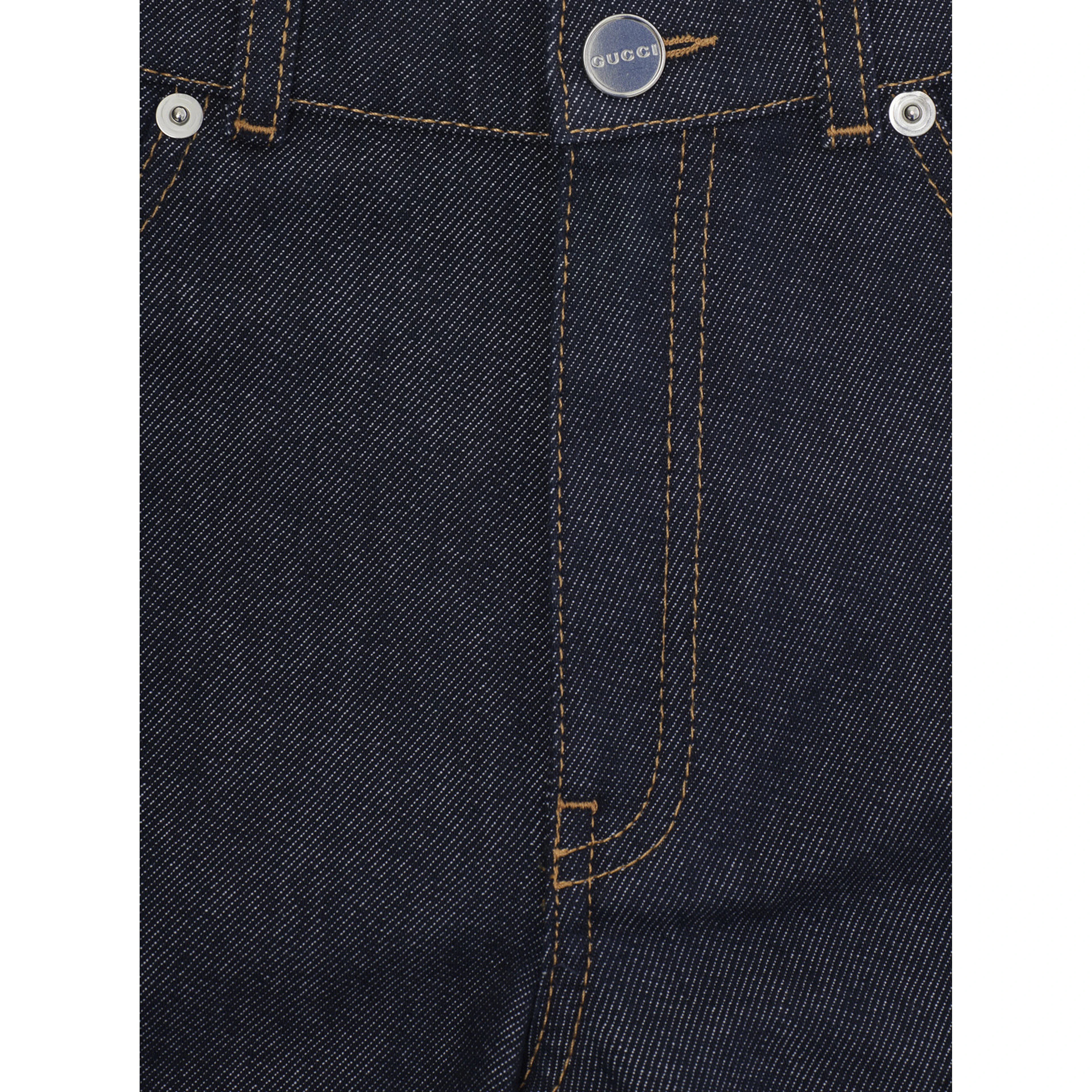 Shorts Logo with Logo Detail on the Front in Blue Cotton for Kids
