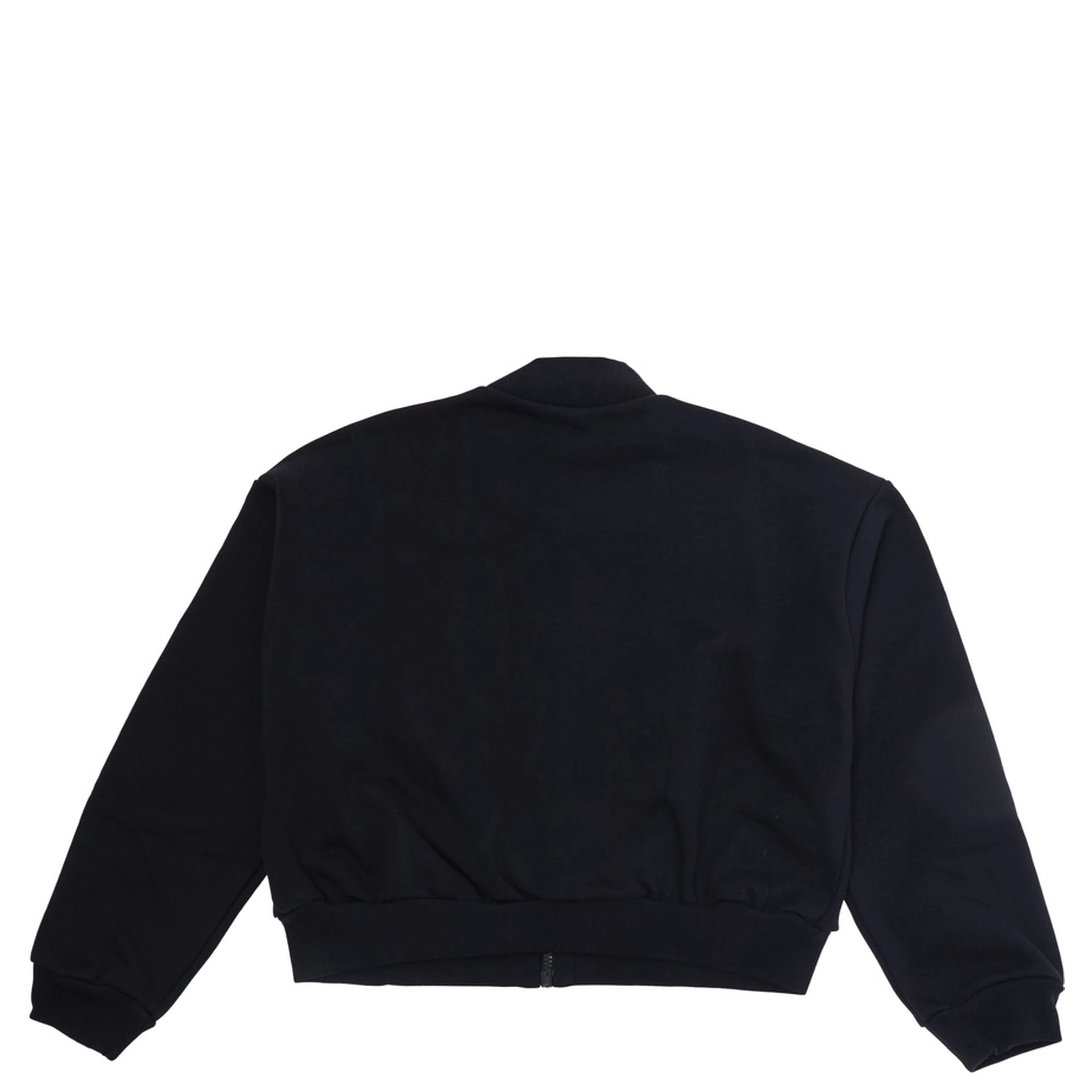 Blue Sweatshirt with logo lettering on the front in cotton Girl