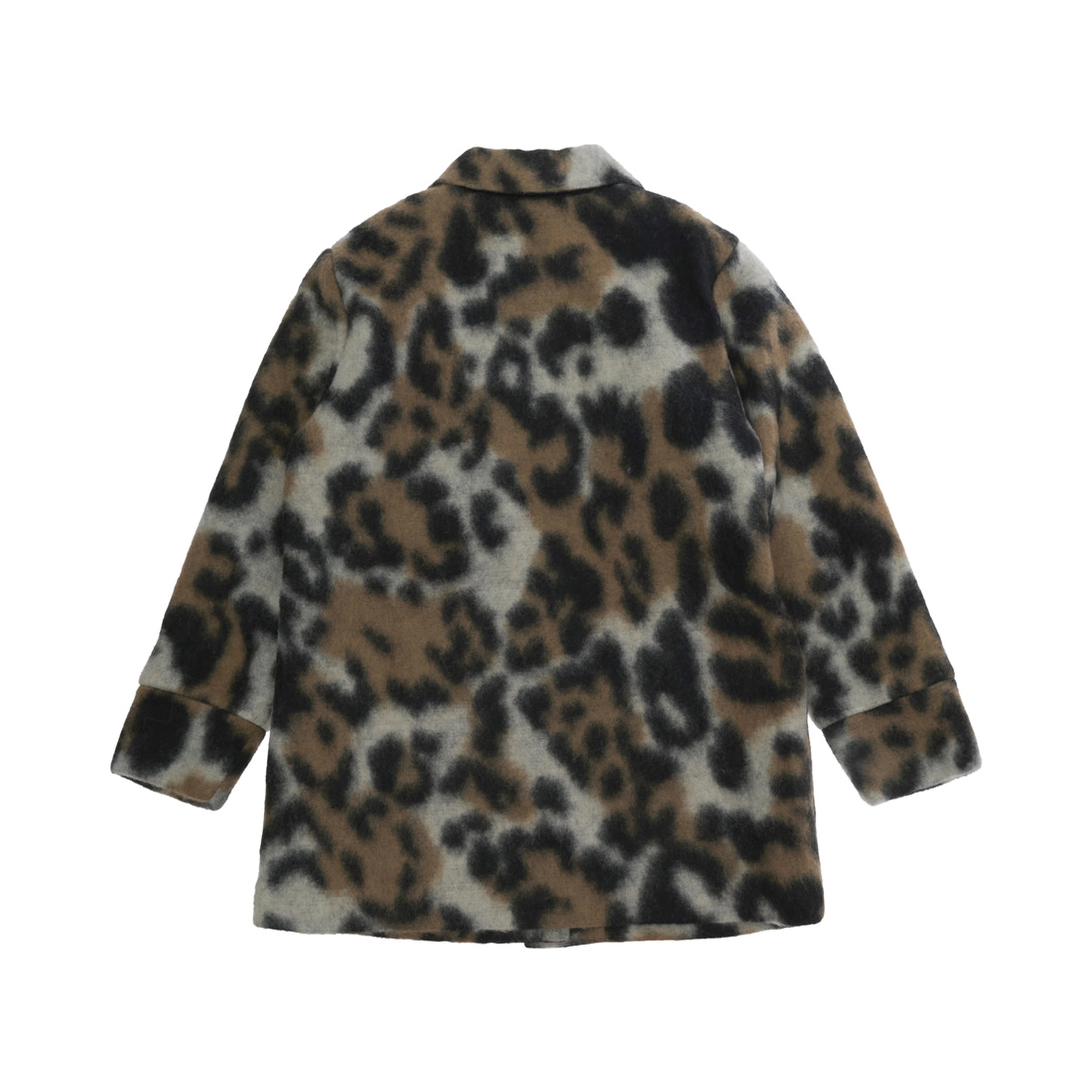 Jacket N210FZN0515N21J164F0N710 with notched revers and long sleeves in Tech Fabric Beige for boy