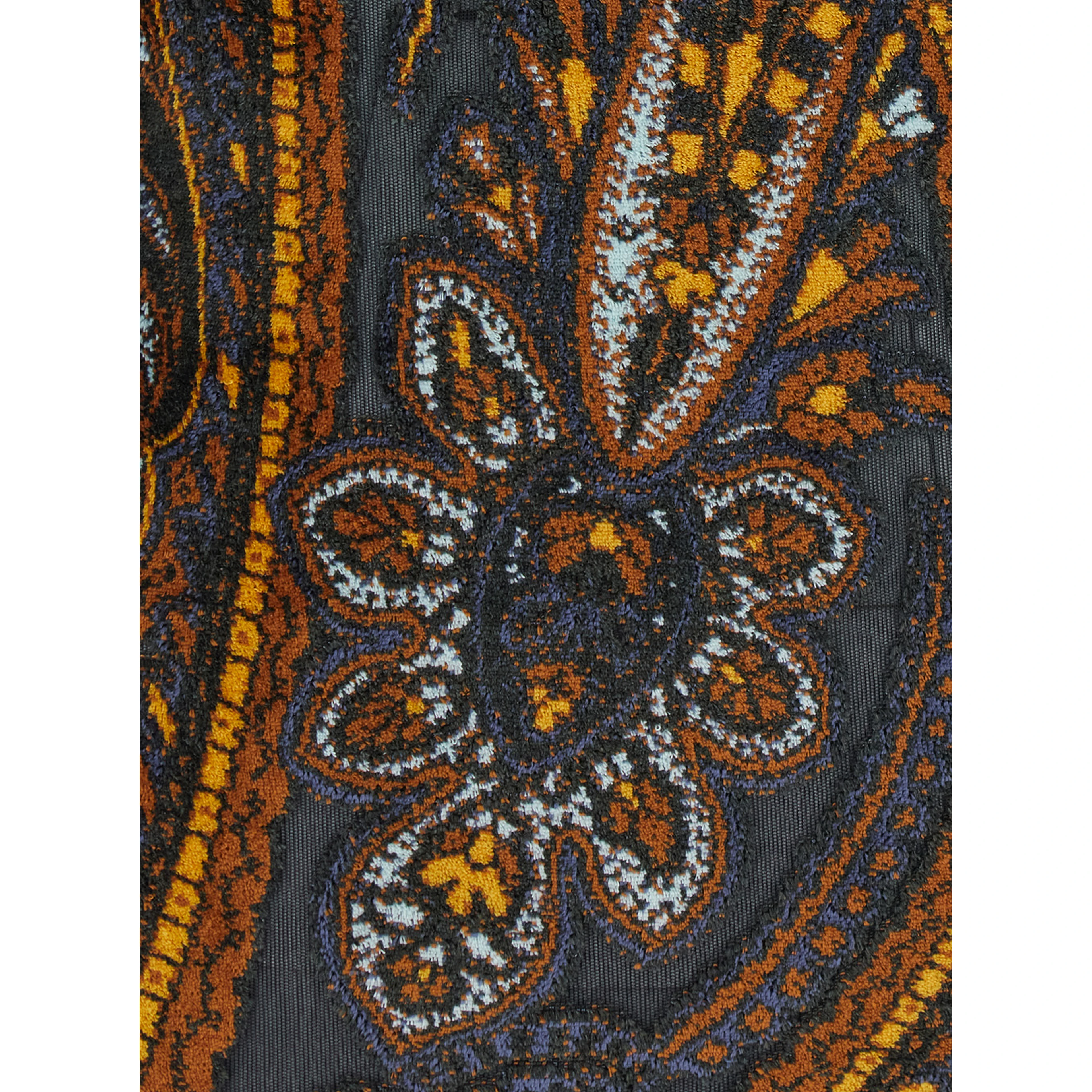 Dress DEVORè with long sleeves and round neckline in multicolor women