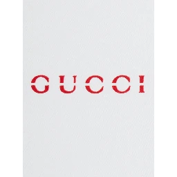 White Crew neck T-shirt with Logo lettering on the front in cotton Boy