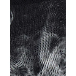 Black Pants with Smoking Women Print in Tech Fabric for Women