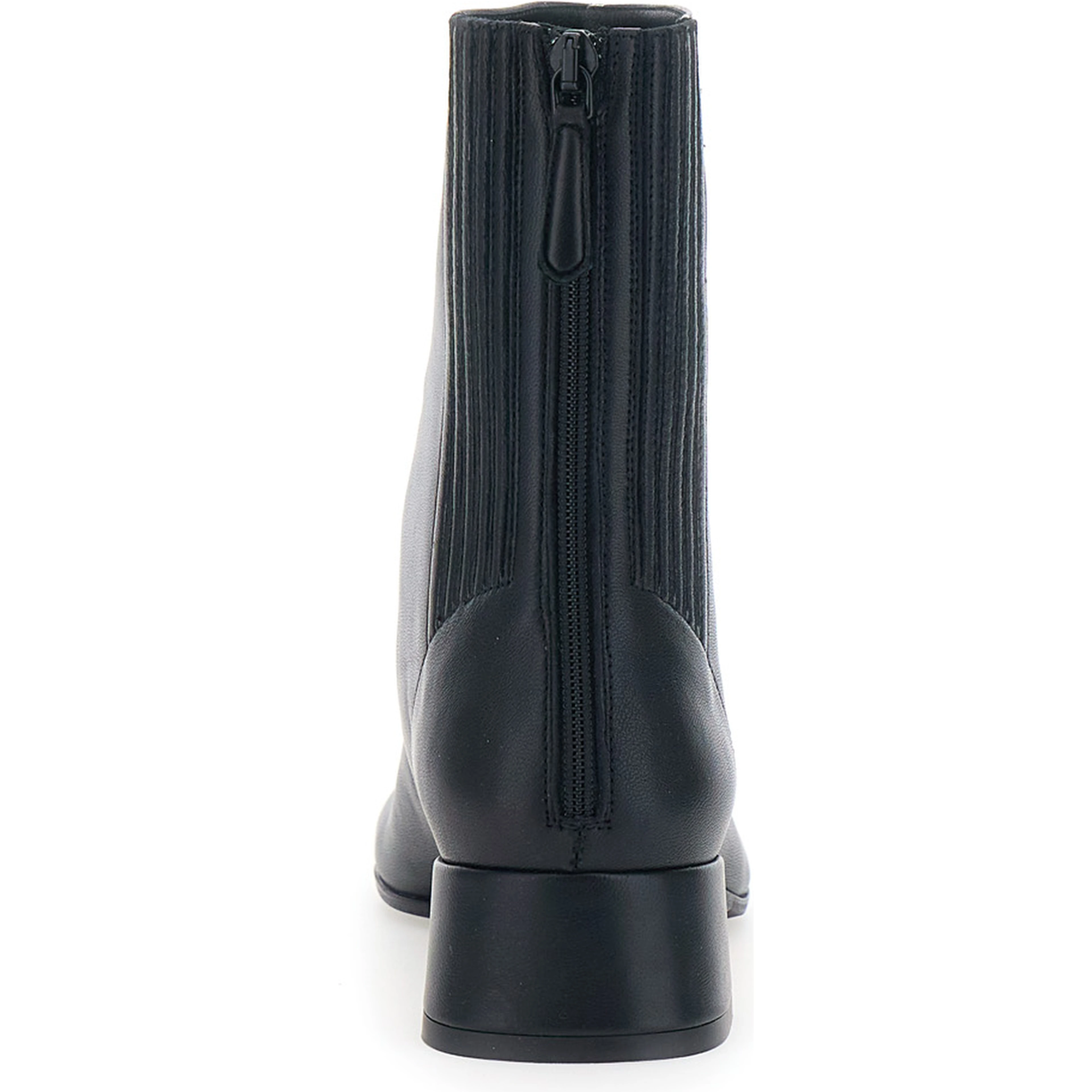 SAINT HONORE black Ankle Boots with zip closure at the back in Leather for Women