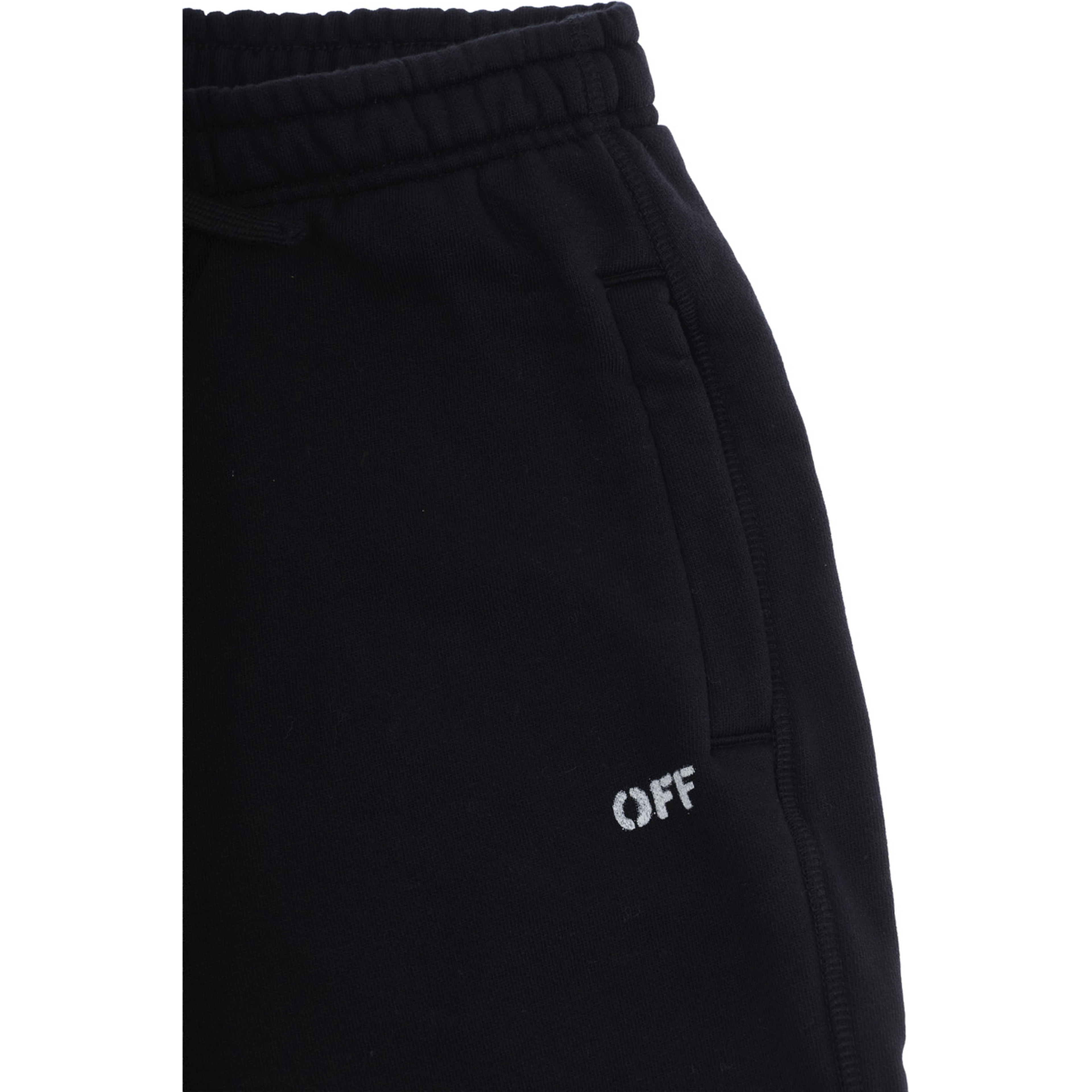 OFFSTAMPSWEATPANT with pockets and logo in Black for Boy