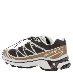 XT-6 Brown Sneaker with Logo Applied on the Tongue and Chunky Sole in fabric Unisex